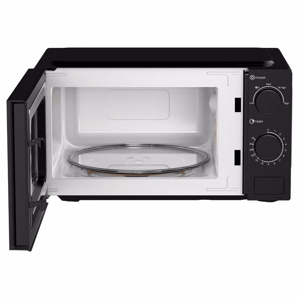 Igenix 20L 700W Solo Manual Countertop Microwave in Black – 3