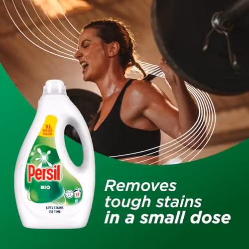 Persil Bio Laundry Washing Liquid Detergent, 1.431 l – 2