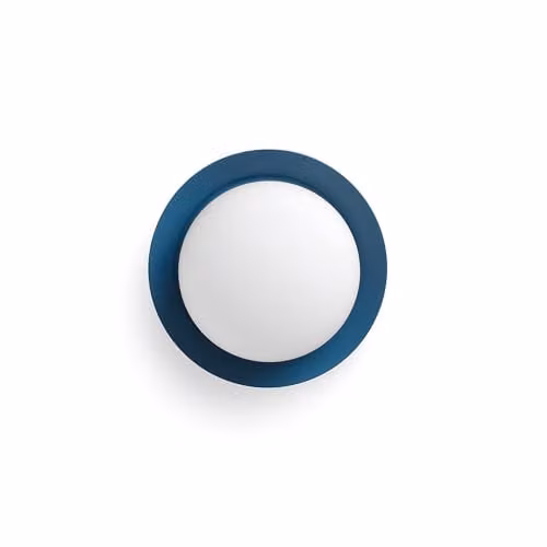 Netlighting May Blue LED Flush Wall and Ceiling Lamp IP44