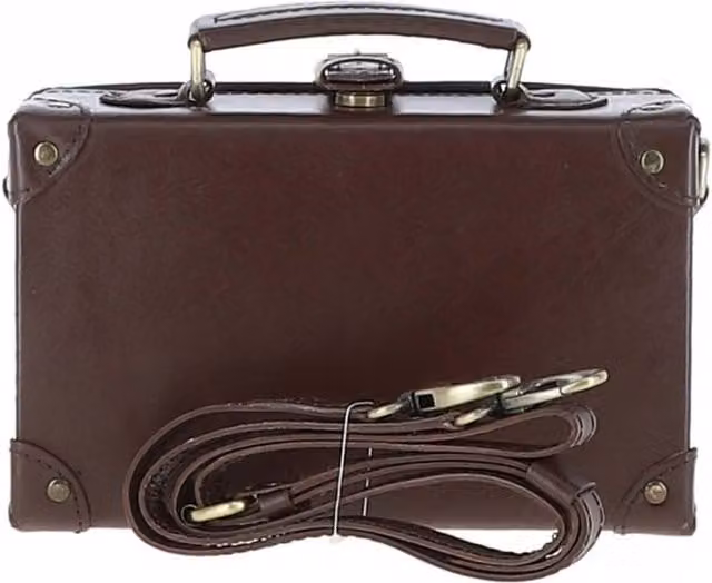 Ashwood VIN 11 Brown Leather Rectangular Trinket Box