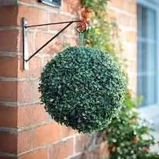 Marco Paul Green Artificial Round Topiary Ball Garden Decoration, Diameter: 30 cm – 1