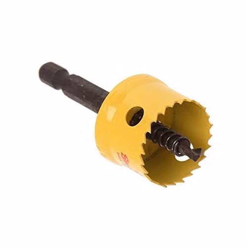 Starrett Bimetal Smooth Cutting Hole Saw, 27mm, Yellow – 1