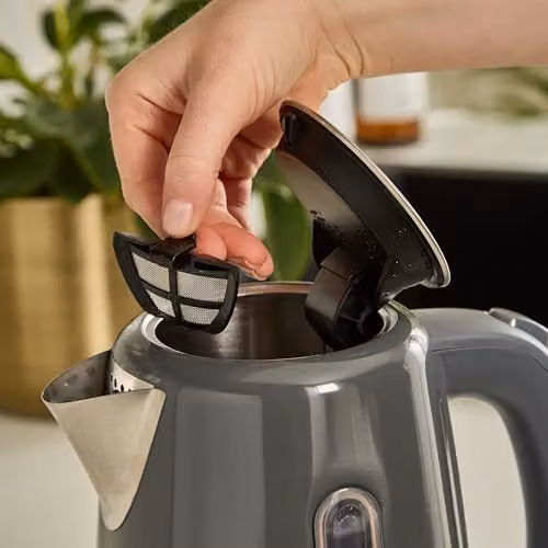 Morphy Richards Equip Stainless Steel Jug Kettle with Removable Limescale Filter, Grey, 1.7 l – 5
