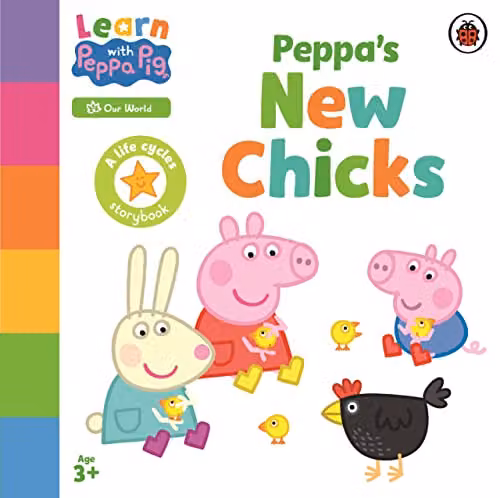Ladybird Learn with Peppa: Peppa's New Chicks Multicolour Paper and Cardboard Book – 1