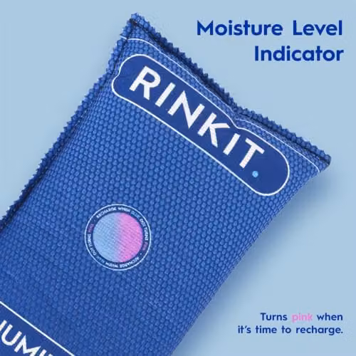 Rinkit Reusable Car Dehumidifier Bags, 2 Pack, Blue – 4