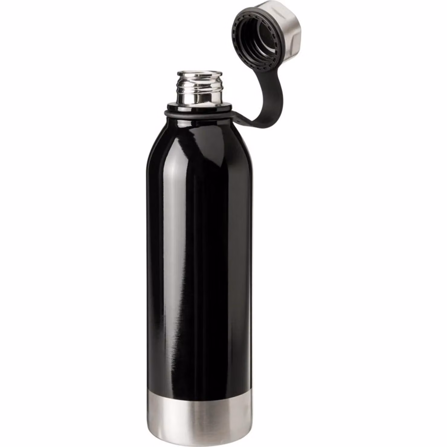Bullet Perth Sport Stainless Steel Water Bottle with Carry Handle, Black, 740 ml – 2