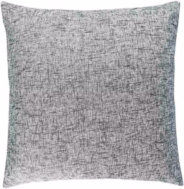 Homescapes Grey Square Polyester Cushion Cover