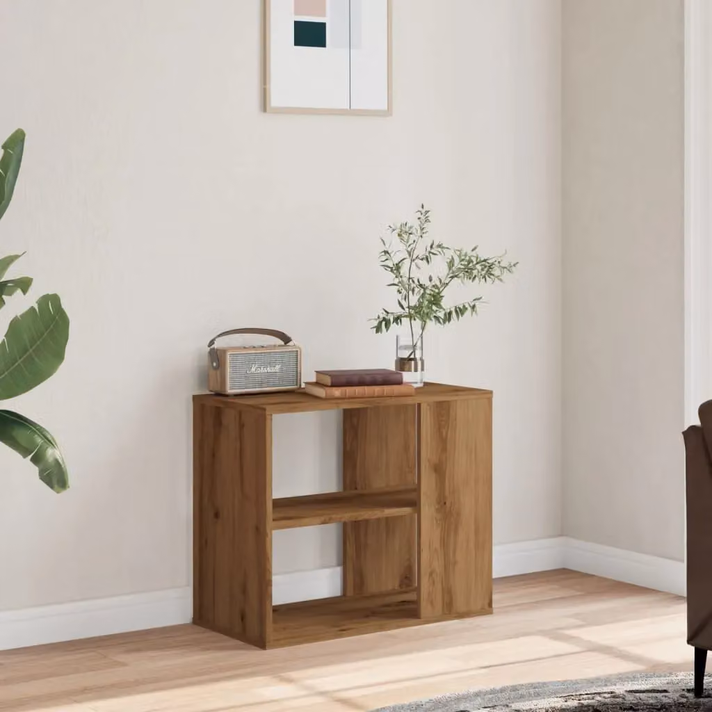 Berkfield Home Artisan Oak Side Cabinet in Brown, W/D/H: 60 x 30 x 50 cm – 3