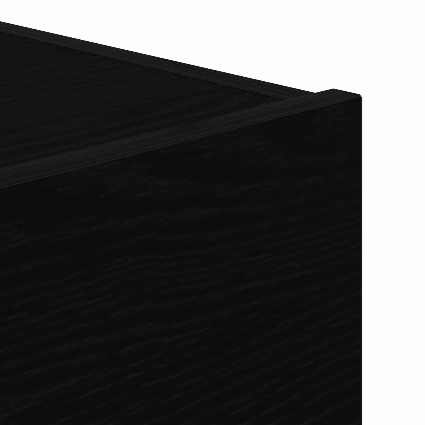 Berkfield Home Modern Bedside Cabinet with Integrated LED Lights in Black Oak, W: 45 cm, D: 40 cm, H: 55 cm – 6