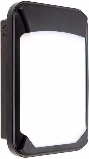 Netlighting Lucca Integrated LED Outdoor Mini Microwave Wall Light in Black with Motion Sensor, IP65 Rated – 1