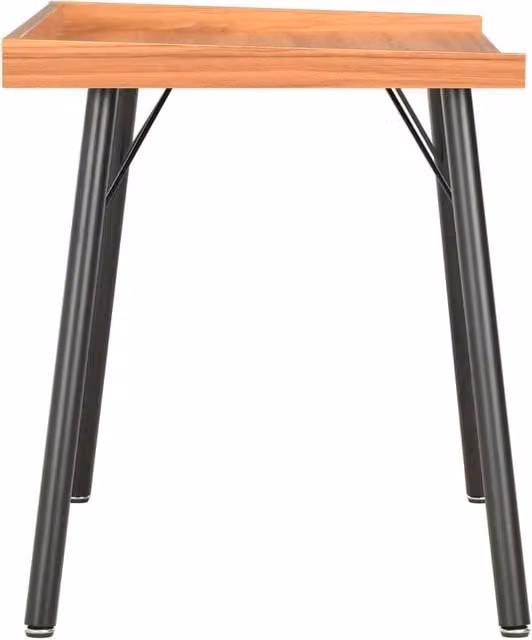 Berkfield Home Modern Writing Desk in Brown, W/D/H: 90 x 50 x 79 cm – 1