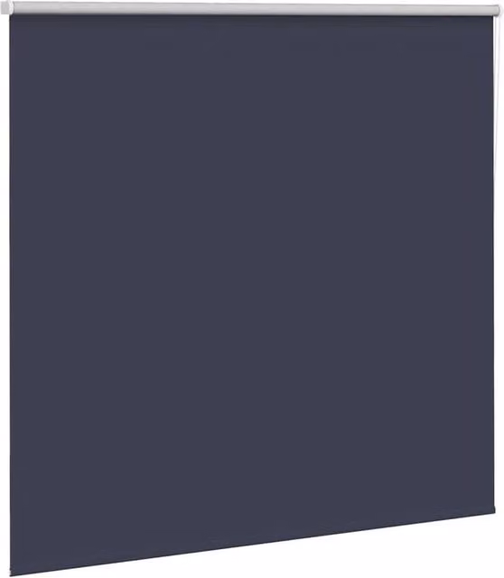 Berkfield Home Navy Blue Blackout Roller Blind W: 130 cm, H: 175 cm – 1