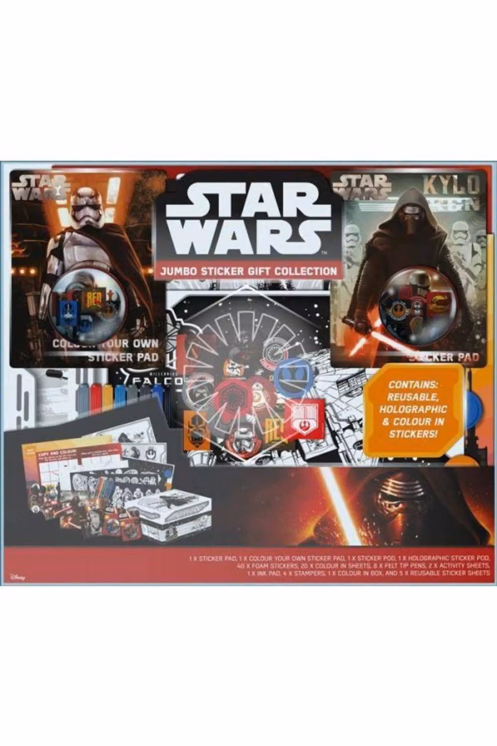 KDMD Star Wars Jumbo Sticker Gift Collection in Multicolour – 2