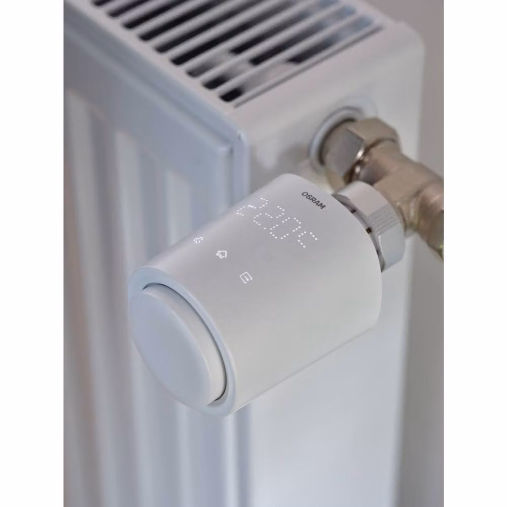 Osram Smart+ WiFi Radiator Thermostat in White with App Control and Smart Home Integration, 1-Pack – 4