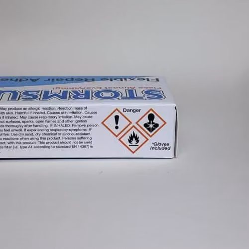 Stormsure Flexible Polyurethane Repair Adhesive, Transparent, 15g – 6