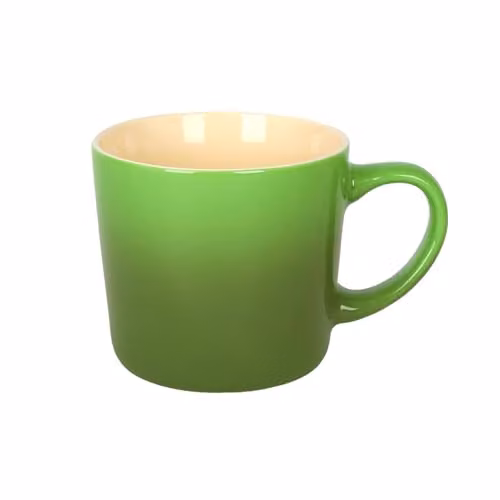 Argon Tableware Green Ombre Coffee Mug, 330ml New Bone China Tea Mug