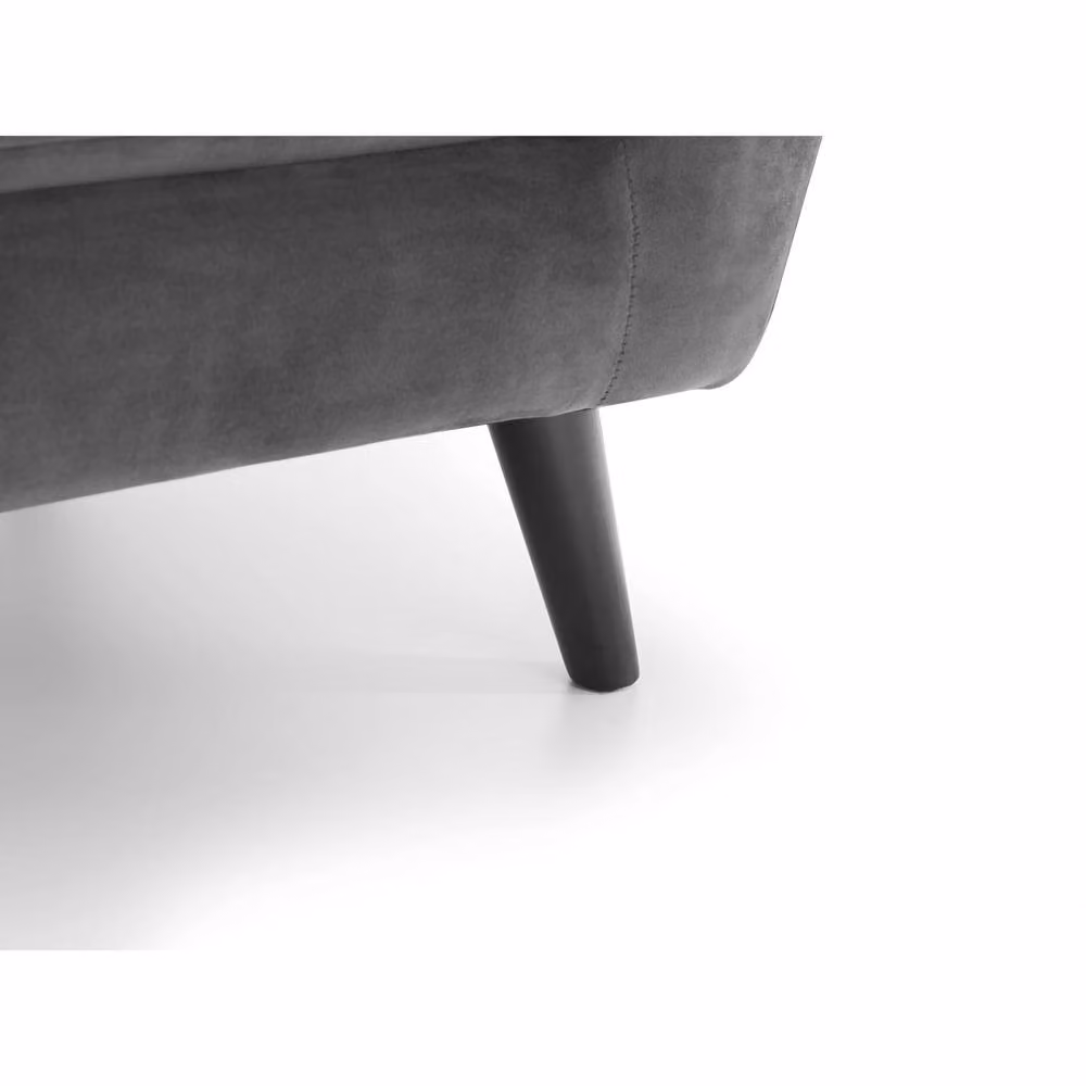 Cheshire Monza Armchair in Dark Grey Velvet – 2