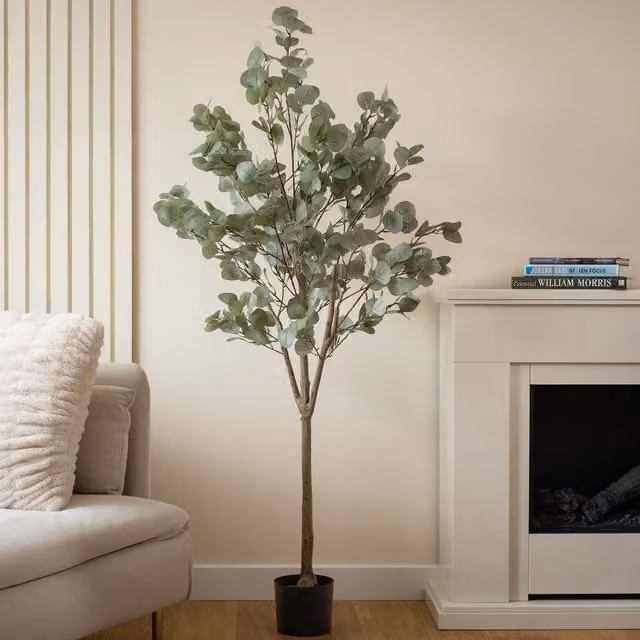 Scottish Everlastings Ltd 150 cm Green Eucalyptus Tree
