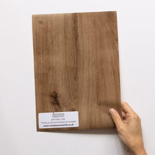 d-c-fix Artisan Oak Self Adhesive Vinyl Film, Brown, Width: 23 cm