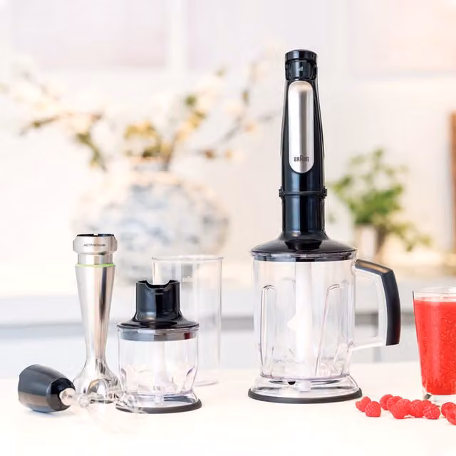Braun MultiQuick Series 7 1000W Hand Blender in Black or Silver