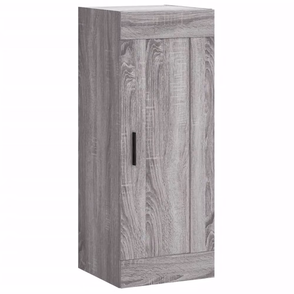 Berkfield Home Wall Mounted Cabinet in Grey, W/D/H: 34.5 x 34 x 90 cm – 2