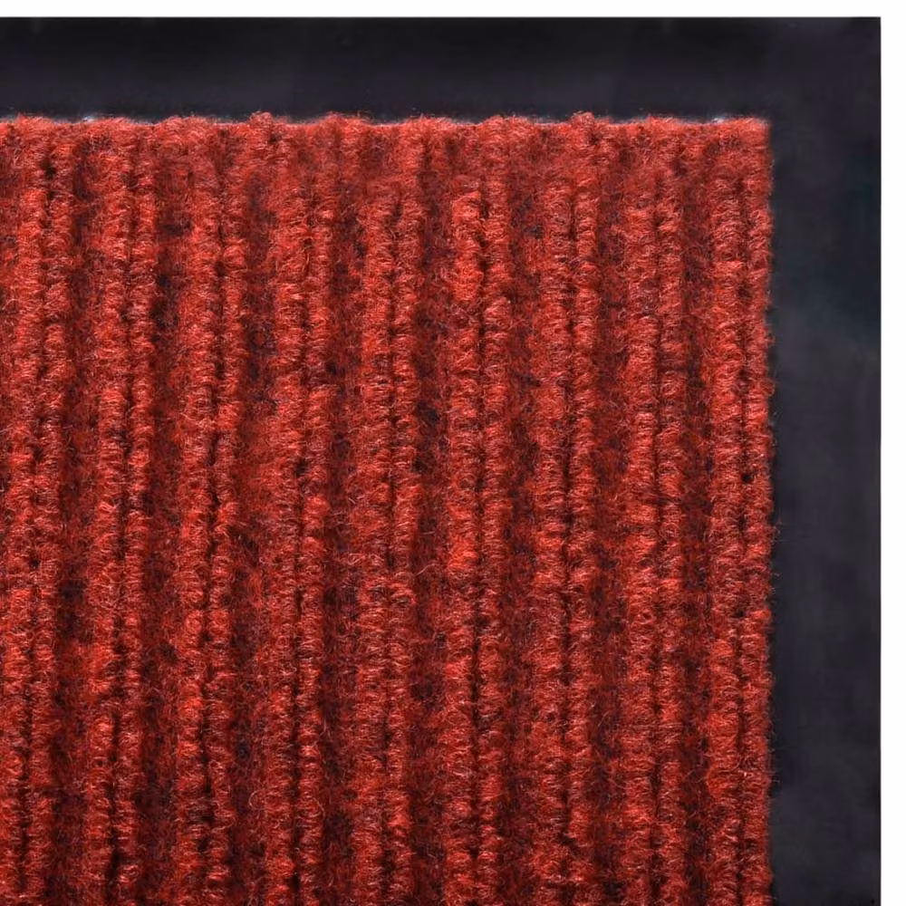 Berkfield Home Red PVC Door Mat W: 90 cm, D: 120 cm – 4