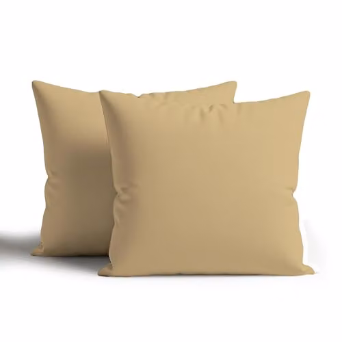 Snug City Waterproof Outdoor Garden Patio Cushion Set of 2, Beige, W/D/H: 45 x 45 x 45 cm – 4