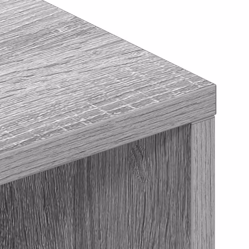 Berkfield Home TV Cabinet in Grey Sonoma, W/D/H: 100 x 40 x 40 cm – 3
