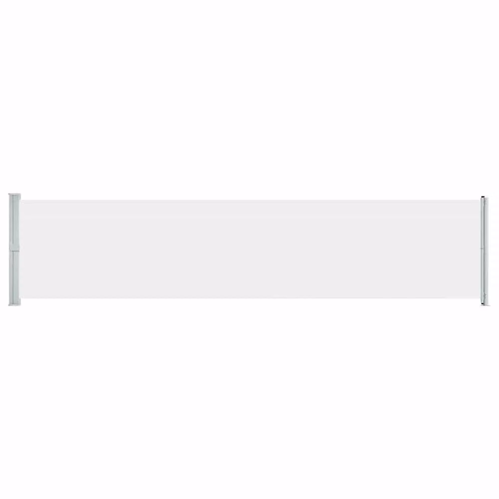 Berkfield Home Retractable Side Awning in Cream, W/H: 600 x 140 cm – 2