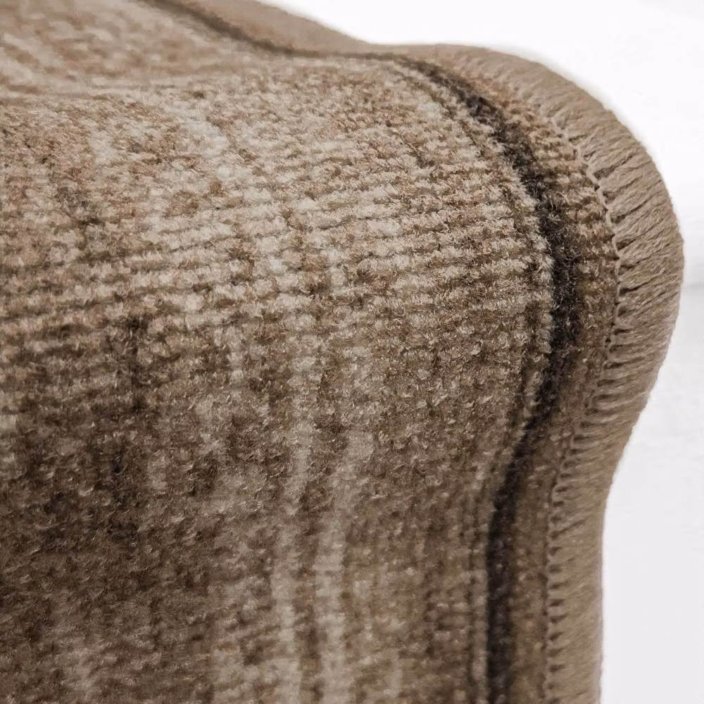 runrug Rama Stair Runner Carpet, Non-Slip, Dark Brown, W: 80 cm, L: 630 cm – 3