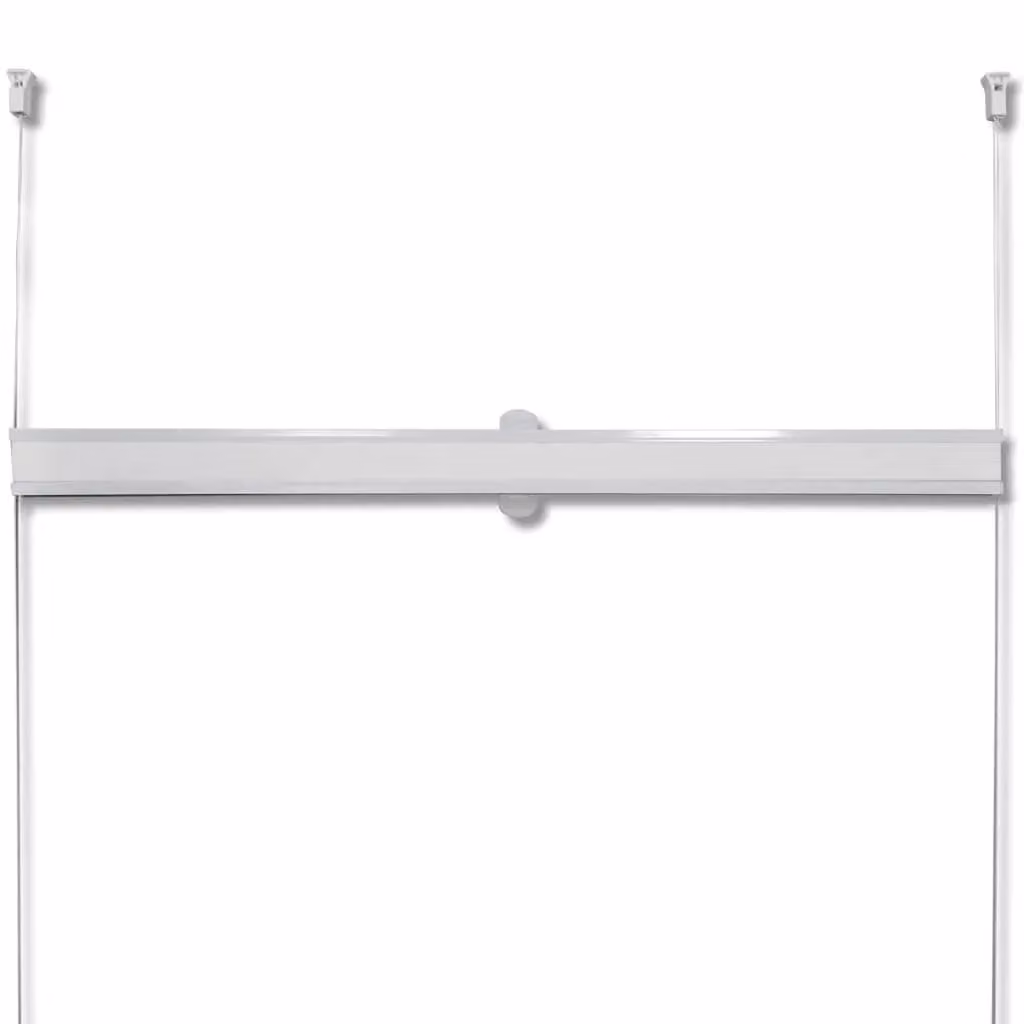Berkfield Home White Single Pleat Plisse Blind, W: 60 cm, H: 125 cm – 2