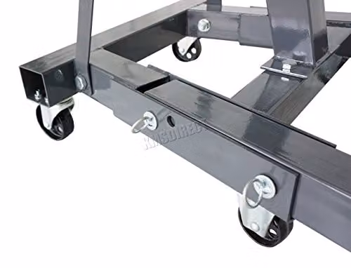 Switzer 2 Tonne Manual Hydraulic Folding Engine Crane Hoist in Grey – 4