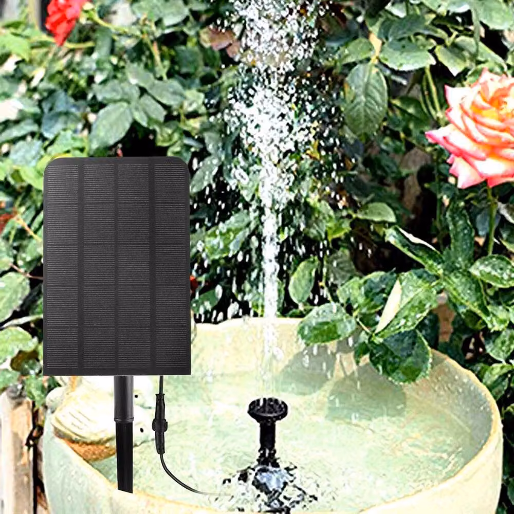 NESTLUNE 2.5W 200L/H Water Pump for Garden Pools, Ponds, Fish Aquariums and Fountains, Black, W/D/H: 100 x 15 x 15 cm – 2