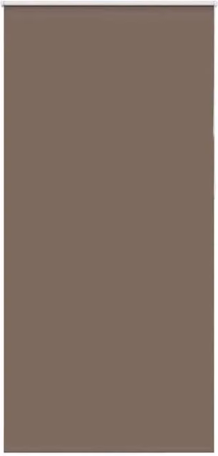 Berkfield Home Blackout Roller Blind in Coffee Brown, Thermal Insulating Polyester, W: 95 cm, H: 230 cm