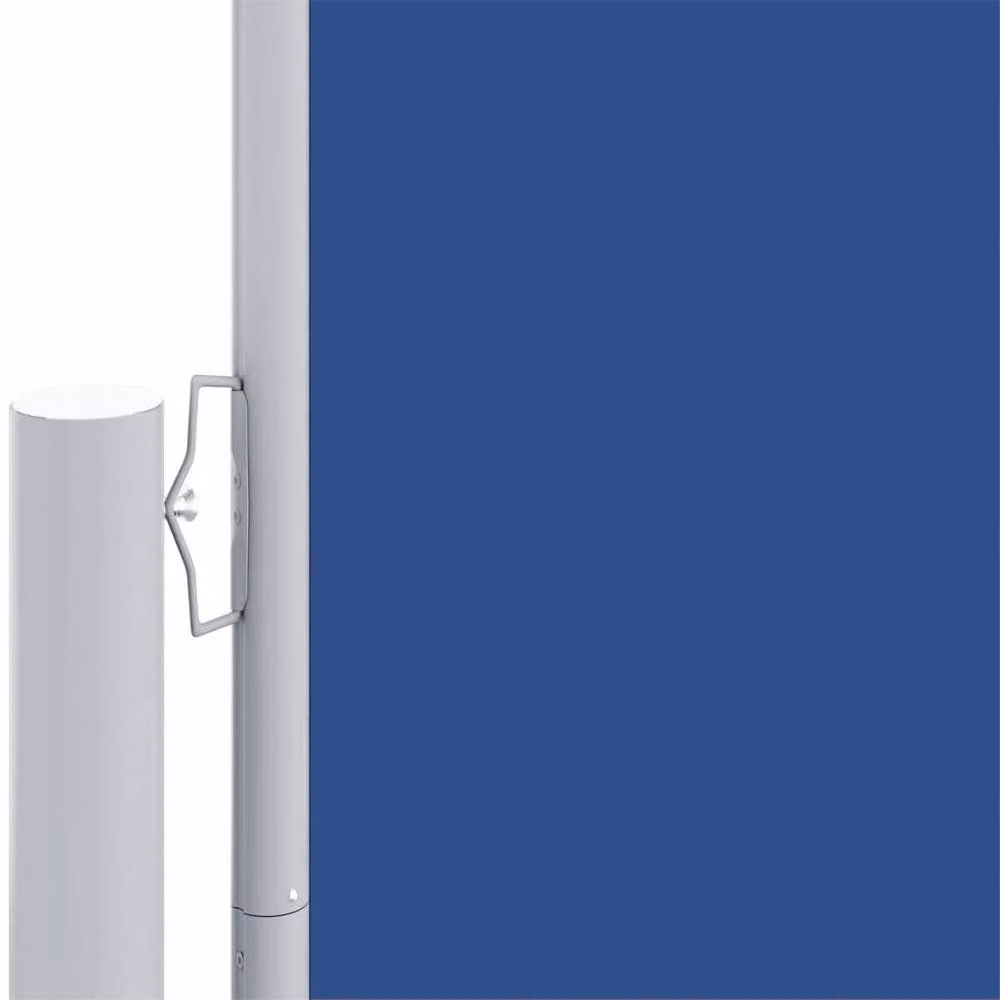 Berkfield Home Blue Retractable Polyester Roller Side Awning W/H: 1000 x 180 cm – 2
