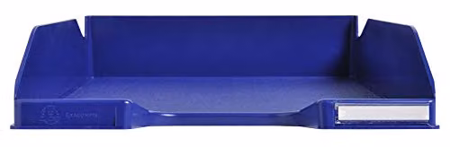 Exacompta Midi Letter Tray Combo in Midnight Blue for A4 Documents – 3