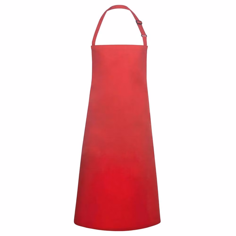 Karlowsky Basic Bib Apron in Red – 2
