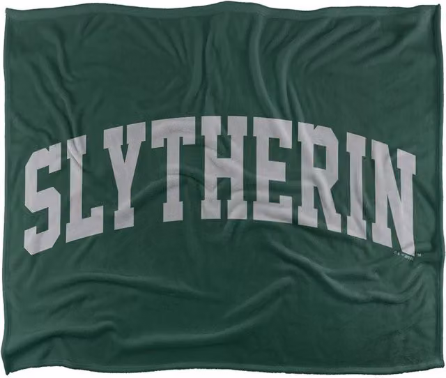 LOGOVISION Harry Potter Slytherin Arched Super Soft Fleece Throw Blanket, Multicolour – 5