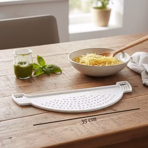 Orsina White Plastic Round Colander – 2