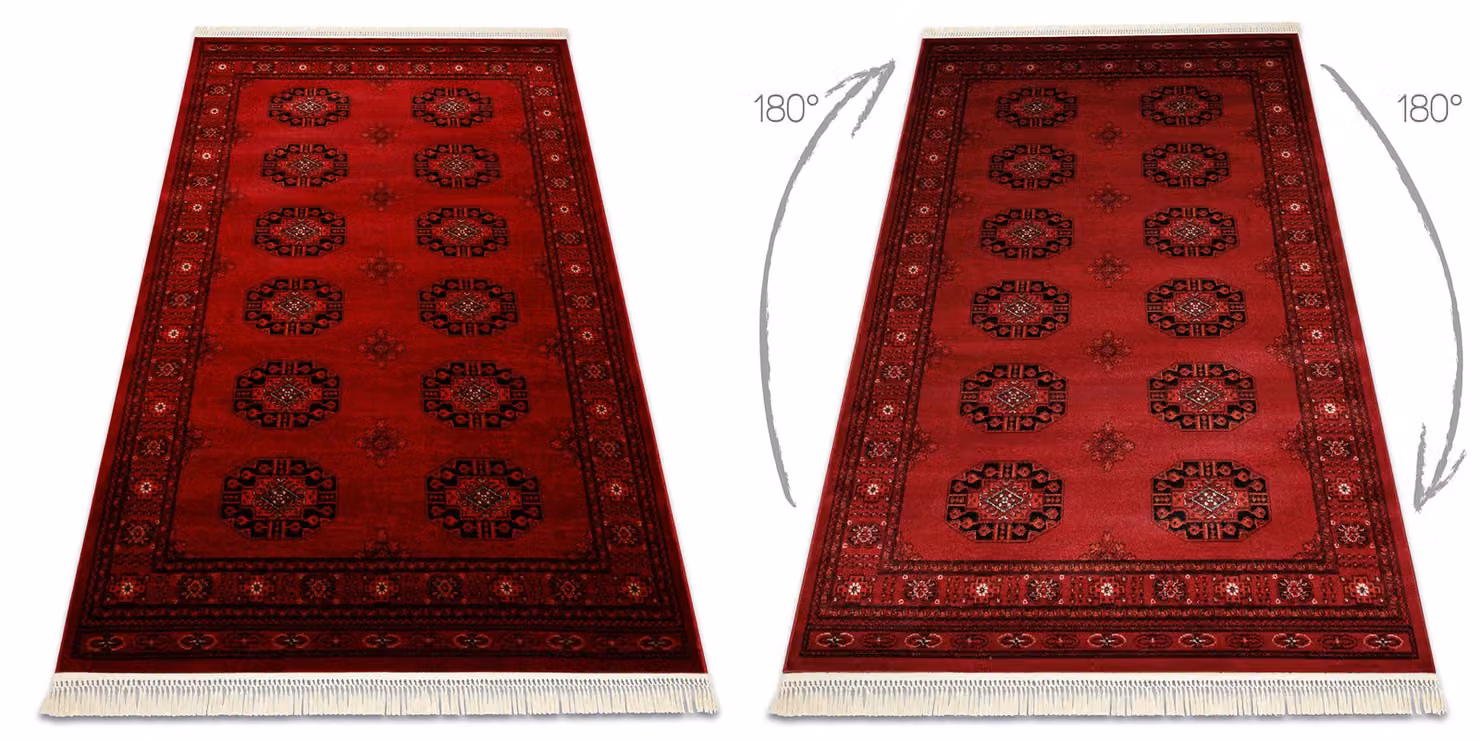 RugsX Orient Oriental Rug in Red, W: 200 cm, L: 290 cm – 2