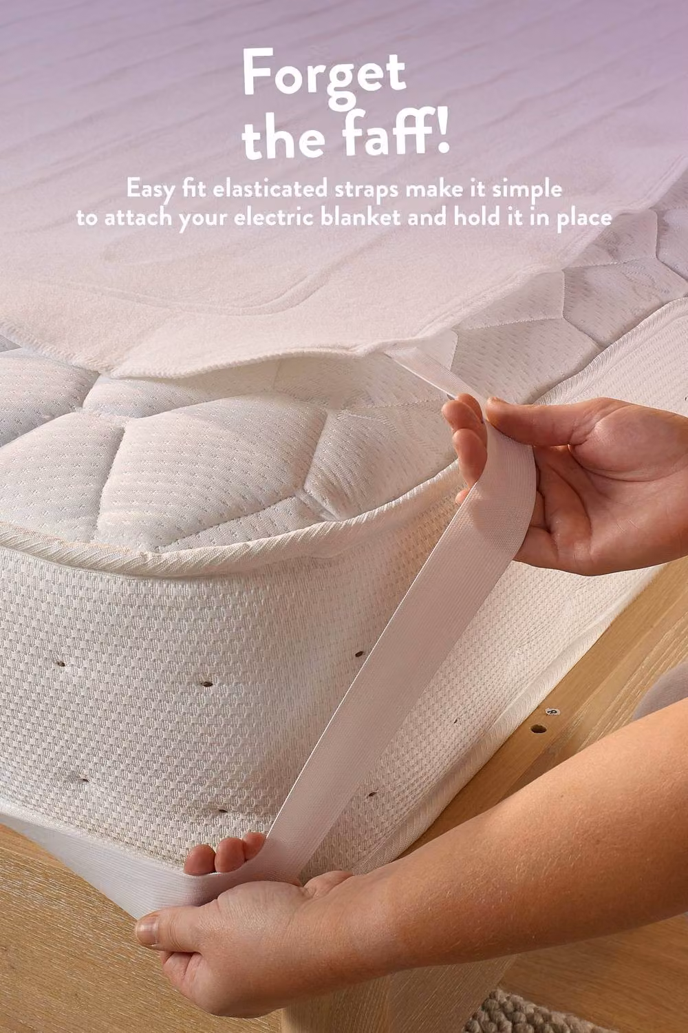 Slumberdown Super King Sleepy Nights Electric Blanket in White, 200 x 200 cm – 3