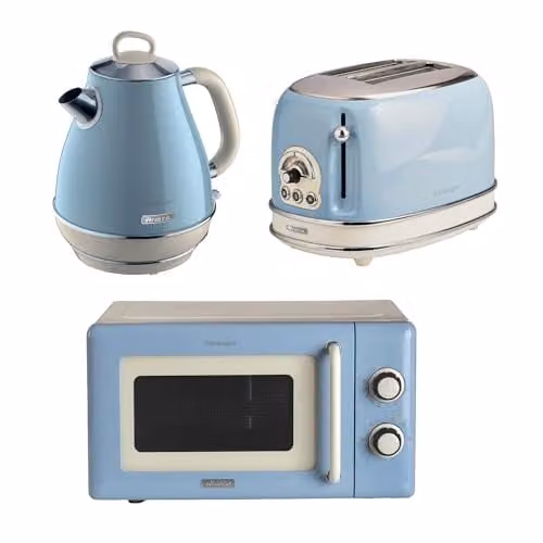 Ariete Vintage Breakfast Set in Blue