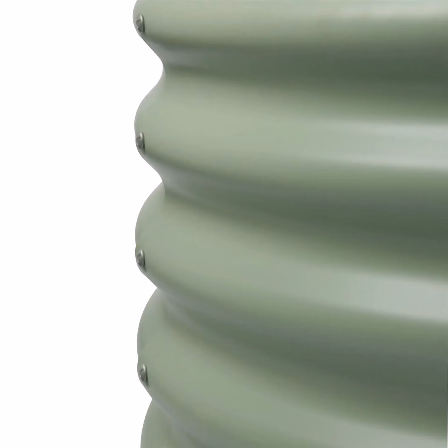 Harbour Housewares Set of 2 Round Bottomless Raised Garden Beds in Green Galvanised Steel, W: 120 cm, D: 45 cm – 4