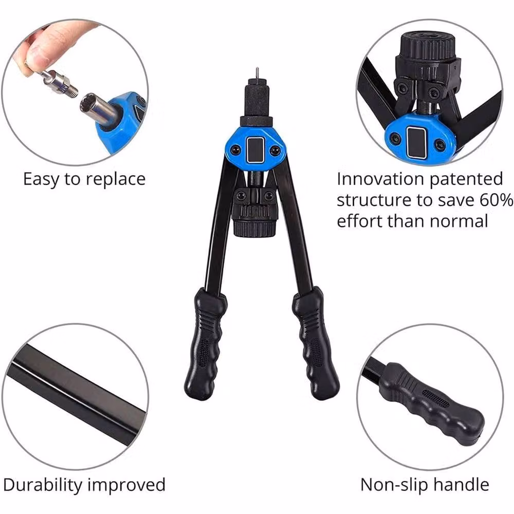 Nordara Professional 300-Piece Hand Nut Tool M3-M12 Repair Kit in Black Steel – 3