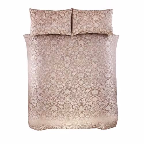 Rapport Home Elegant Floral Damask Rose Duvet Cover Set with Pillowcases, Pink, W/D/H: 220 x 180 x 220 cm – 2