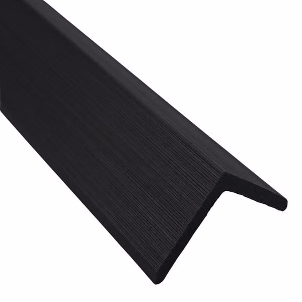 Timbosite Black Composite Decking Edging Trim H 55 mm x W 55 mm x L 3660 mm