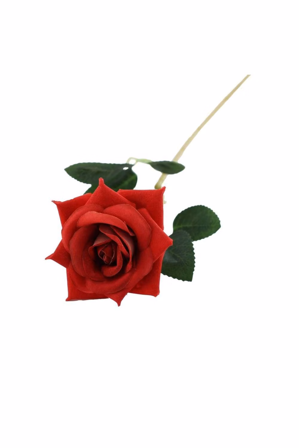 KDMD Essential Red Rose 12 Pack Artificial Textile Flowers – 2