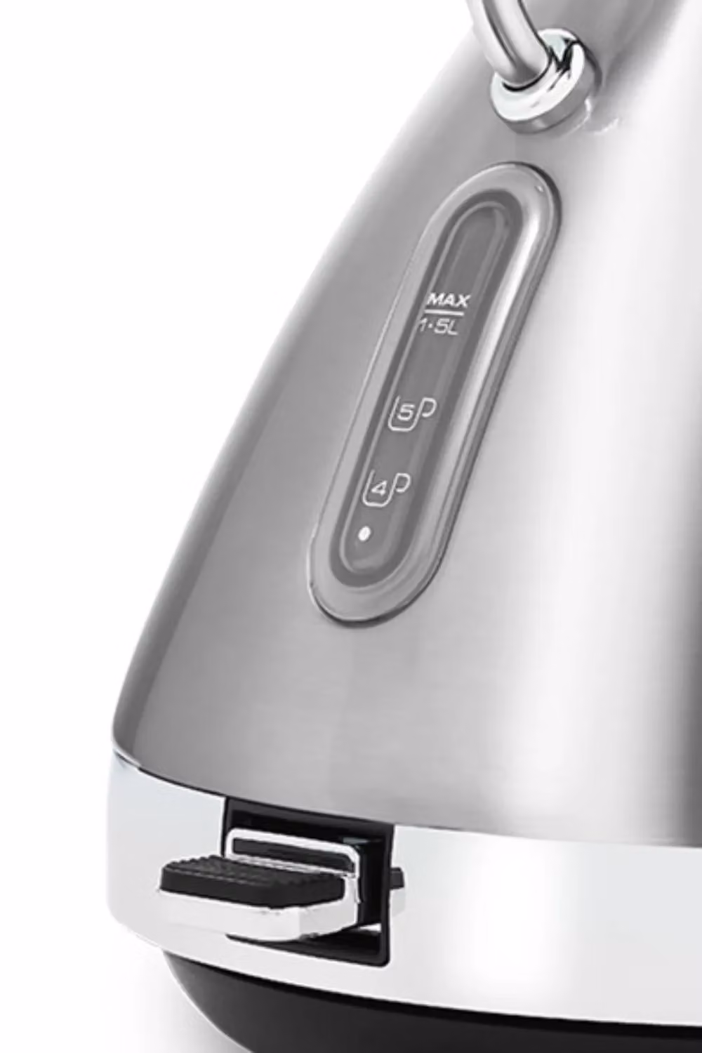 Morphy Richards Venture Pyramid Kettle in Silver with Limescale Filter and Stainless Steel – 3