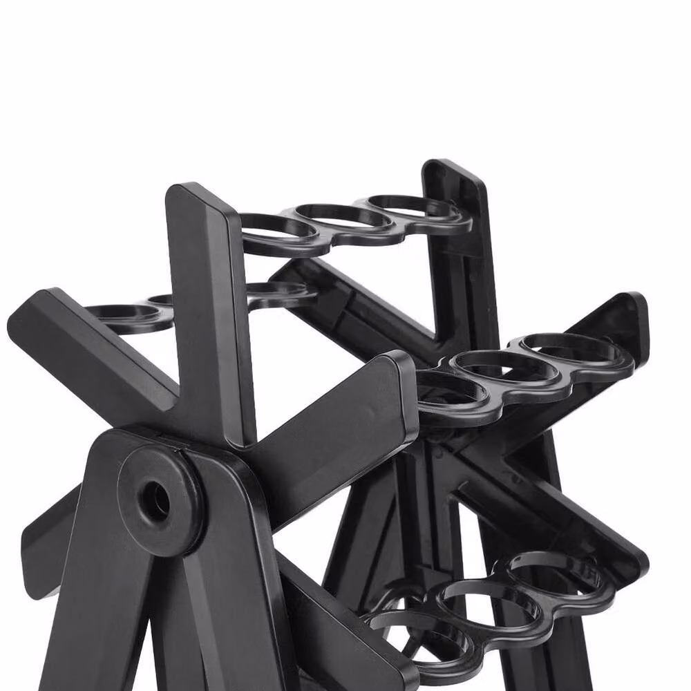 KORVIXA 18pc Rotating Ferris Wheel Spice Jar and Rack Set in Black – 4