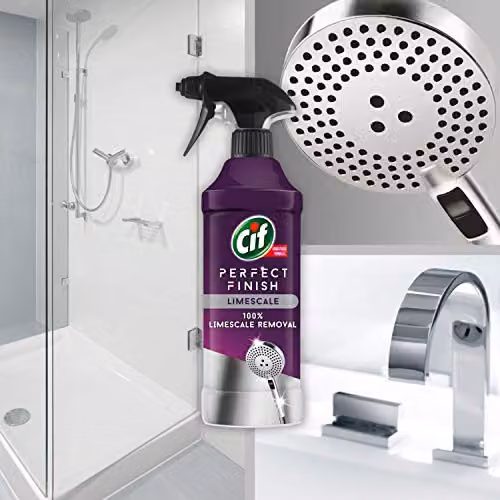 Cif Perfect Finish Limescale Specialist Multi-Purpose Cleaner Spray, 435 ml – 3
